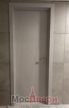 Наличник прямой телескопический Piemonte Grigio 76*12*2150 - фото 70219