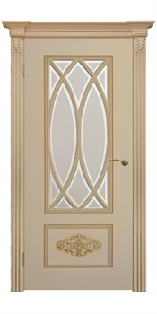 Наличник канелюр телескопический Sicilia Avorio 70*10*2100 патина - фото 70302