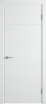 Межкомнатная дверь Aviano Bianco LACOBEL Белый - фото 71261