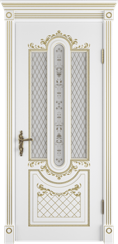 Межкомнатная дверь Naomi Bianco Oro - фото 71271