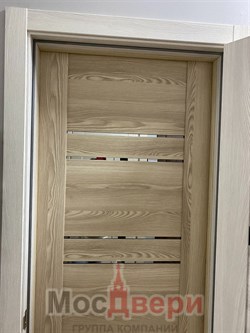 Наличник SNK прямой телескопический 8*70*2150 Дуб SKY Ваниль - фото 71406