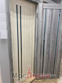 Наличник SNK прямой телескопический 8*70*2150 Дуб SKY Беленый - фото 71428