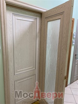 Наличник SNB фигурный телескопический 16*75*2150 Беленый Дуб - фото 71535