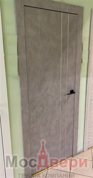 Наличник SE Alum прямой телескопический 10*80*2150 Бетон Платина - фото 71788