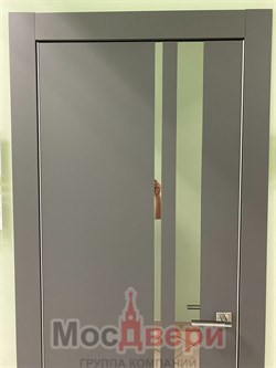 Плинтус фигурный SE Alum 16*80*2070 Серый Матовый - фото 71922