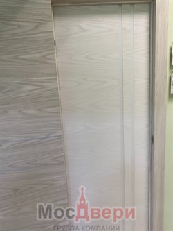 Наличник SE ABS прямой телескопический 10*80*2150 Пекан Белый - фото 71937