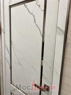 Добор телескопический RTL Белый Мрамор 150*10*2070 - фото 72294