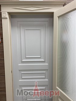 Наличник телескопический канелюр RNF Крем 100*8*2200 - фото 72577