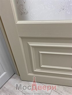 Наличник телескопический фигурный RNF Крем 80*8*2200 - фото 72582