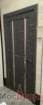 Добор телескопический RTL Черный Мрамор 150*10*2070 - фото 72867