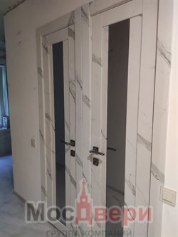 Коробка телескоп RTM Серый Мрамор 75*38*2070 - фото 72897