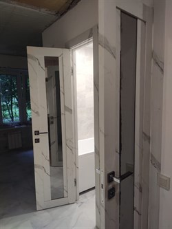 Коробка телескоп RTM Серый Мрамор 75*38*2070 - фото 72898