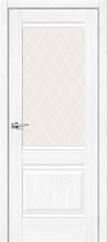 Наличник прямой телескопический P 8*70*2150 Сноу - фото 73361