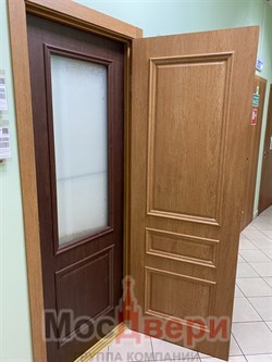 Наличник прямой телескопический MV Дуб Коньячный 70*8*2150 - фото 73647