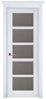 Двустворчатая дверь Фолкленд Белый Классик ST - фото 76744