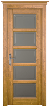 Двустворчатая дверь Фолкленд Американский орех ST - фото 76752