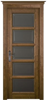 Двустворчатая дверь Фолкленд Американский орех ST - фото 76753