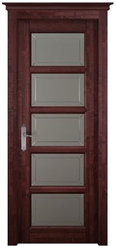 Двустворчатая дверь Фолкленд Американский орех ST - фото 76755