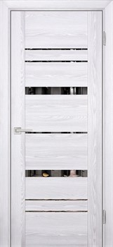 Межкомнатная дверь Profil 2.81SNK Дуб SKY Бьянко LACOBEL Белый - фото 76881