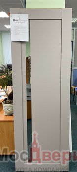 Межкомнатная дверь Profil 2.71SNT Сильвер матовый LACOBEL Белый - фото 76989