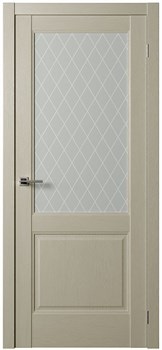 Межкомнатная дверь Profil 2.37RTV Сильвер Мателюкс с врезкой под замок - фото 77088