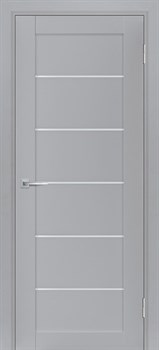 Межкомнатная дверь Profil 97MXU Аляска Сатинат Белый - фото 77232