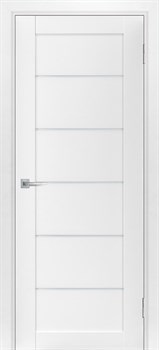 Межкомнатная дверь Profil 97MXU Манхэттен Сатинат Белый - фото 77233