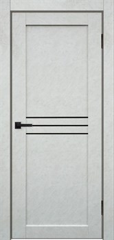 Межкомнатная дверь Profil 2.70VN Светлый мрамор LACOBEL Черный - фото 77508