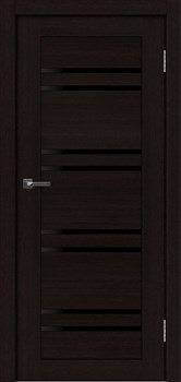 Межкомнатная дверь Profil 2.80VX Венге LACOBEL Черный - фото 77540