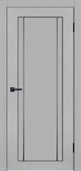 Межкомнатная дверь Profil 31VR Аляска LACOBEL Черный - фото 77550