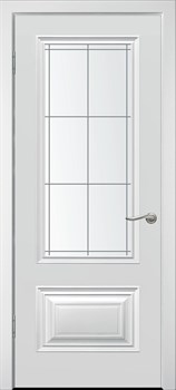 Межкомнатная дверь Ivetta Bianco Сатинат Белый - фото 77706