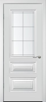 Межкомнатная дверь Angela Bianco Сатинат Белый - фото 77711
