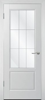 Межкомнатная дверь Eleonora Grigio Сатинат Серый - фото 77838