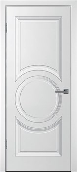 Межкомнатная дверь Montagna Bianco Сатинат Белый - фото 77871