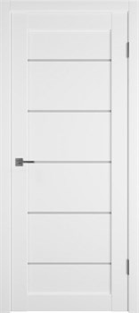 Межкомнатная дверь Profil 7DU Аляска LACOBEL Черный - фото 78029