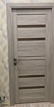 Наличник телескопический плоский DX 70*8*2140 Сиена - фото 78138