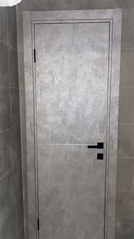 Коробка телескоп Profil DE 80*38*2100 Бетон Платина - фото 78198