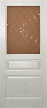 Наличник Арт Деко телескопический прямой 70*10*2150 Бьянко - фото 78293