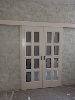 Притворная планка Арт Деко Ясень Жасмин - фото 78405