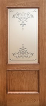 Наличник Арт Деко телескопический прямой 70*10*2150 Античный Дуб - фото 78411