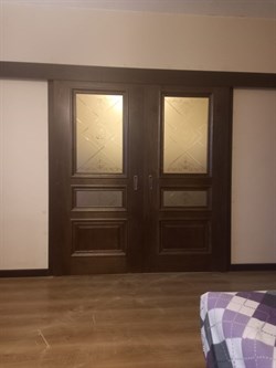 Наличник Арт Деко телескопический прямой 70*10*2150 Дуб Шервуд - фото 78447