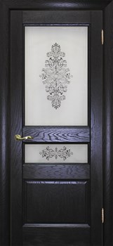 Карниз София с угловыми элементами 1000 мм Дуб Нуар - фото 78530