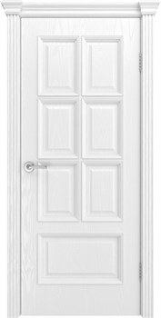 Наличник София телескопический прямой 80*10*2150 Кашемир белый - фото 78541