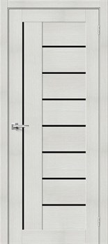 Межкомнатная дверь BX-29 Бьянко LACOBEL матовый - фото 78730