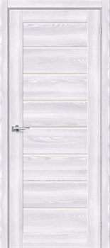 Межкомнатная дверь BX-22 Ривьера LACOBEL черный - фото 78742