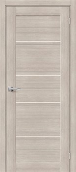 Межкомнатная дверь BX-28 Шале прованс LACOBEL матовый - фото 78752