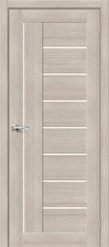 Межкомнатная дверь BX-29 Капучино LACOBEL черный - фото 78762 Межкомнатная дверь BX-29 Капучино LACOBEL черный - фото 78762