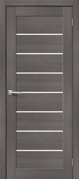 Межкомнатная дверь BX-22 Грей LACOBEL черный - фото 78782 Межкомнатная дверь BX-22 Грей LACOBEL черный - фото 78782