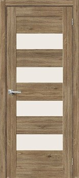 Межкомнатная дверь BX-23 Венге LACOBEL матовый - фото 78790