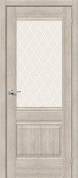 Межкомнатная дверь P-3 Шале прованс Квадро сатинато - фото 78838